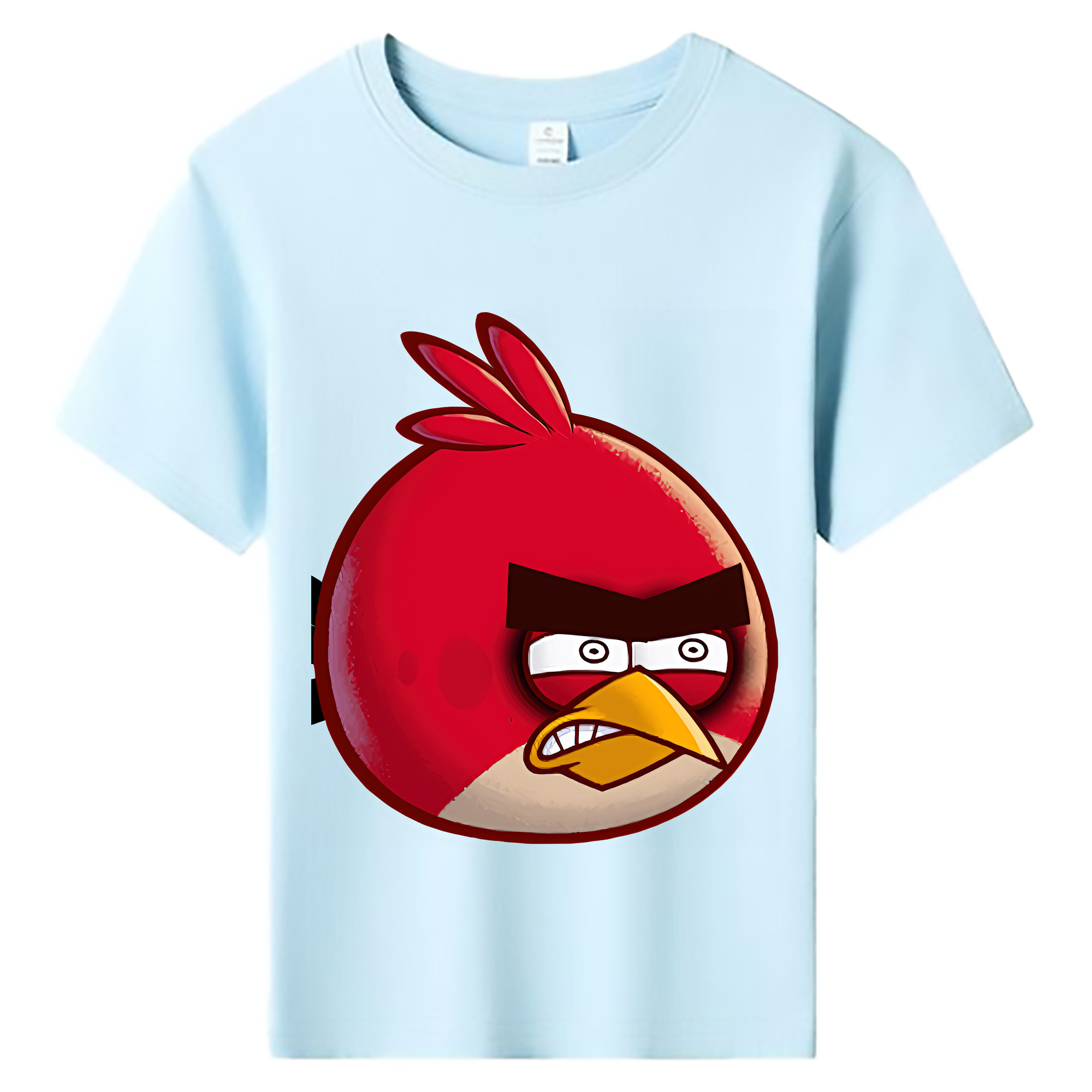 （画像用） Angry Birds アングリーバード 綿100％キッズTシャツ（フロントプリント）